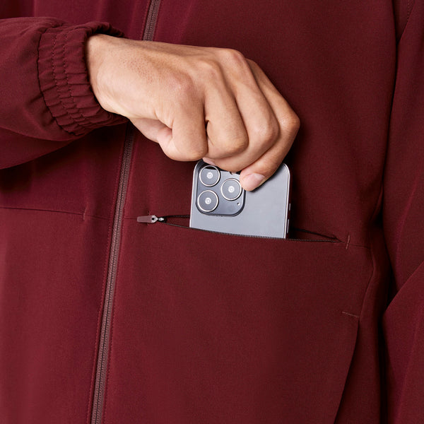 Men's Burgundy Cobaki -  Scrub Jacket
