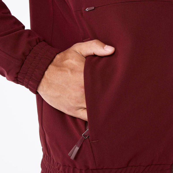 Men's Burgundy Cobaki -  Scrub Jacket