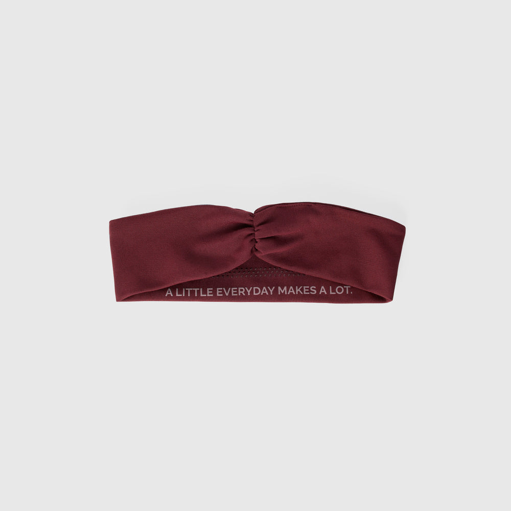 Burgundy FIGS Cinched Headband
