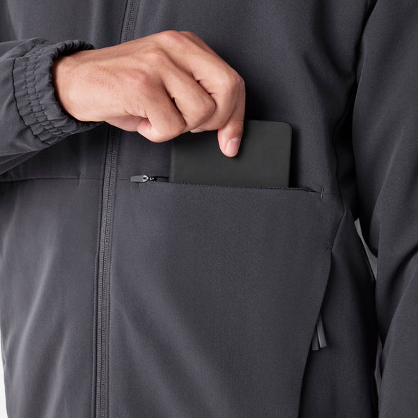 Men's Charcoal Cobaki -  Scrub Jacket