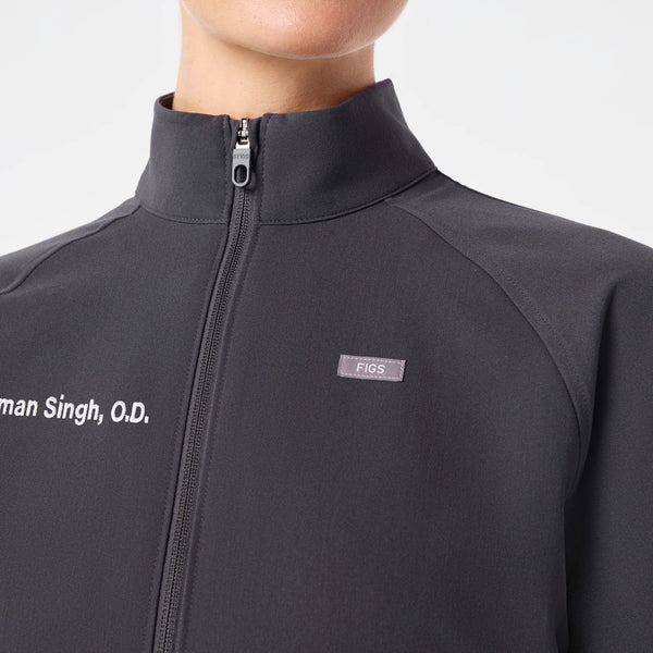 Women's Charcoal Sydney -  Scrub Jacket
