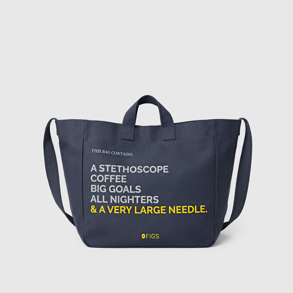 Dark Harbor A Very Large Needle Tote