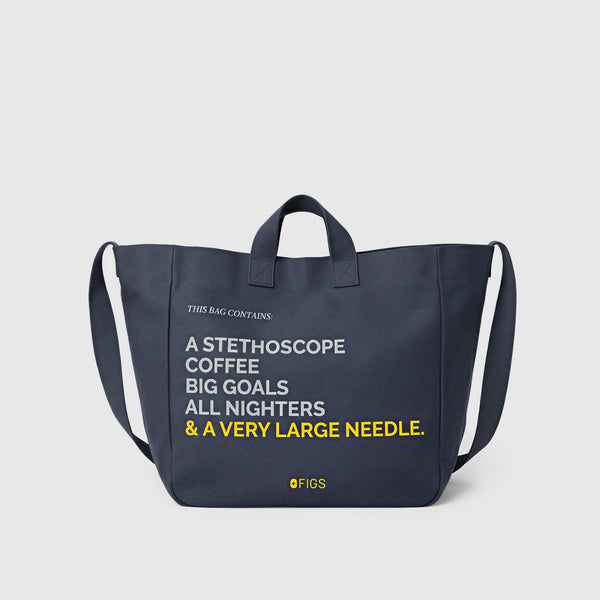 Dark Harbor A Very Large Needle Tote