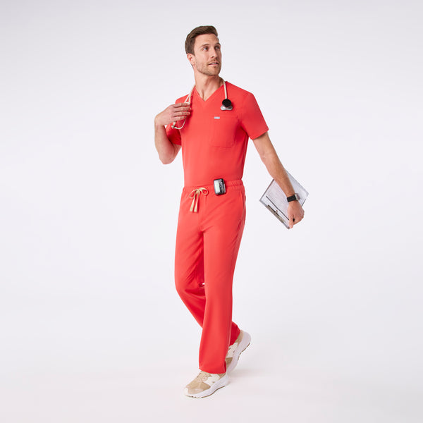 Men's Hibiscus Pisco - Short Straight-Leg  Scrub Pant™