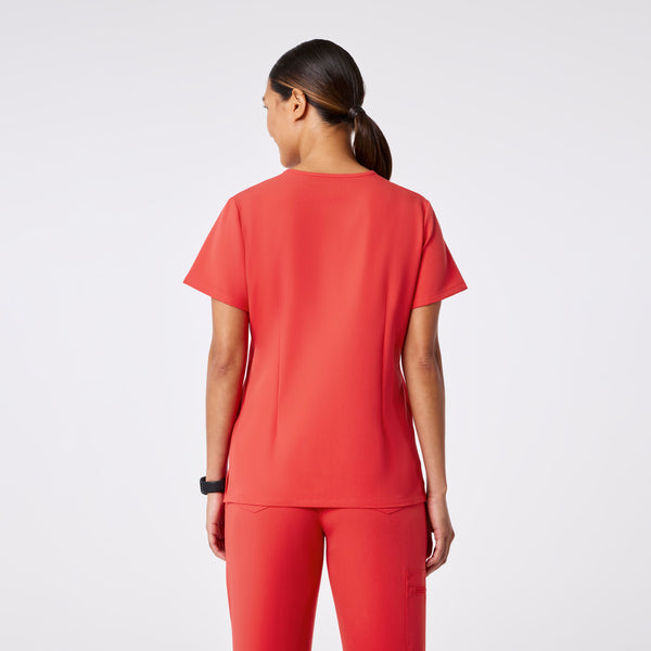 Women's Hibiscus Catarina -  Scrub Top™