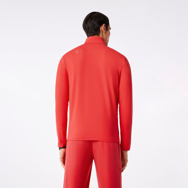 Men's Hibiscus ContourKnit Scrub Jacket