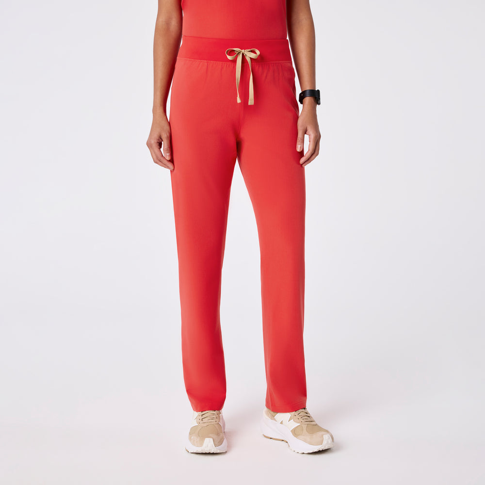 women's Hibiscus High Waisted Livingston - Petite Basic Scrub Pant™
