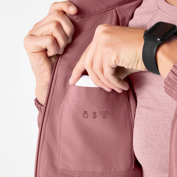 Women's Mauve Sydney -  Scrub Jacket