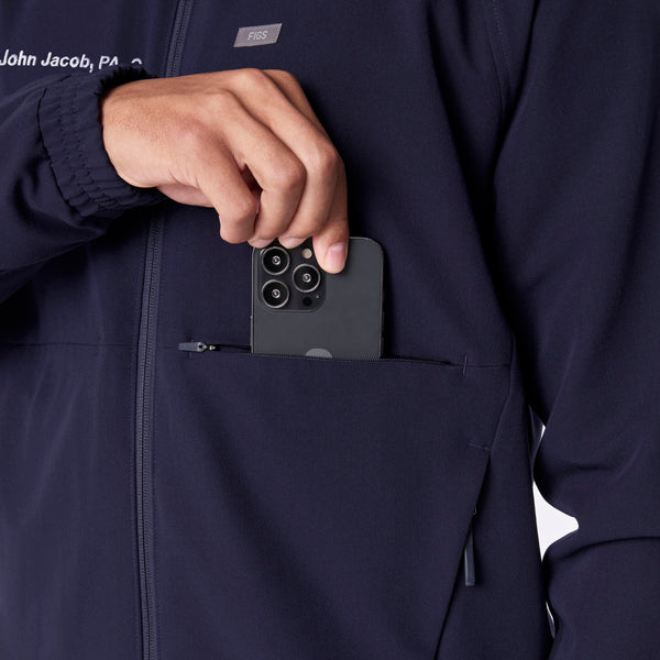 Men's Navy Cobaki -  Scrub Jacket