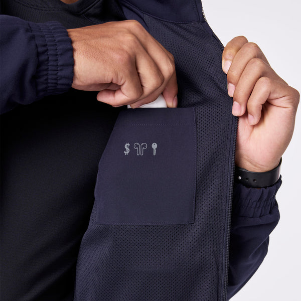 Men's Navy Cobaki -  Scrub Jacket