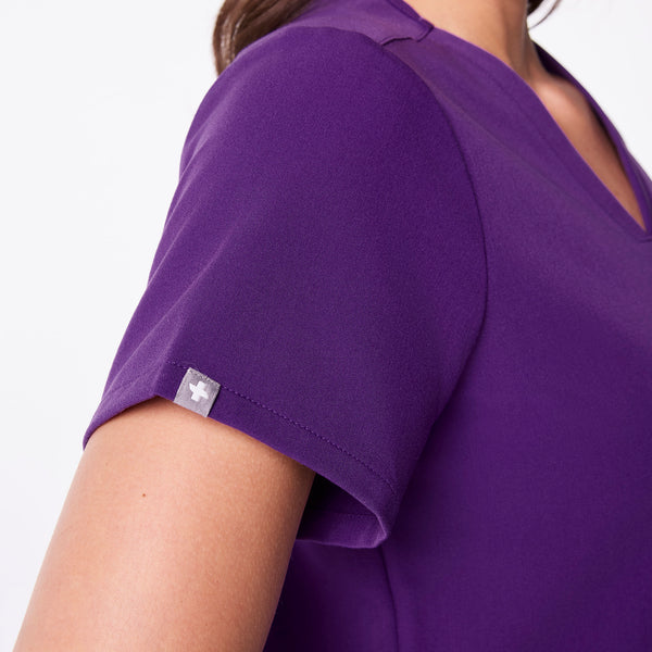 Women's Digital Grape Casma -  Scrub Top™