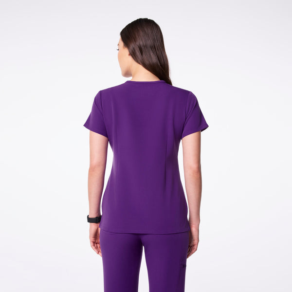 Women's Digital Grape Catarina -  Scrub Top™