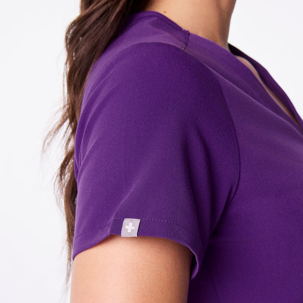 Women's Digital Grape Catarina -  Scrub Top™