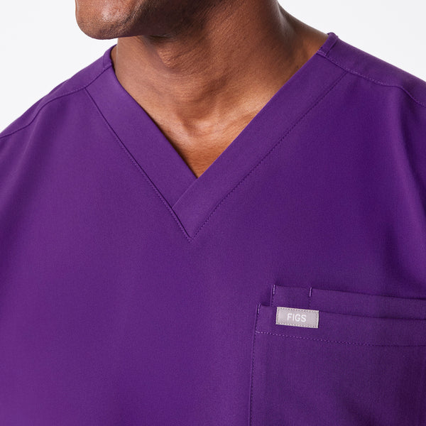 Men's Digital Grape Leon -  Scrub Top™
