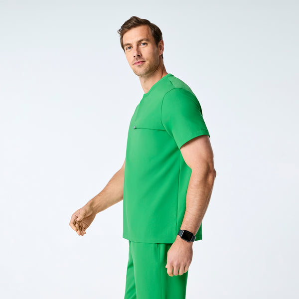Men's Emerald Corfield - Henley Scrub Top