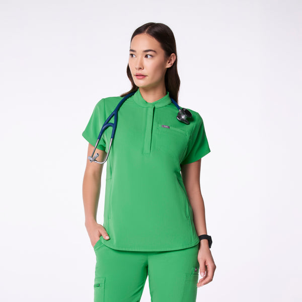 Women's Emerald Montex Relaxed Scrub Top