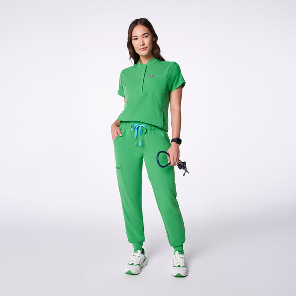 Women's Emerald Montex Relaxed Scrub Top