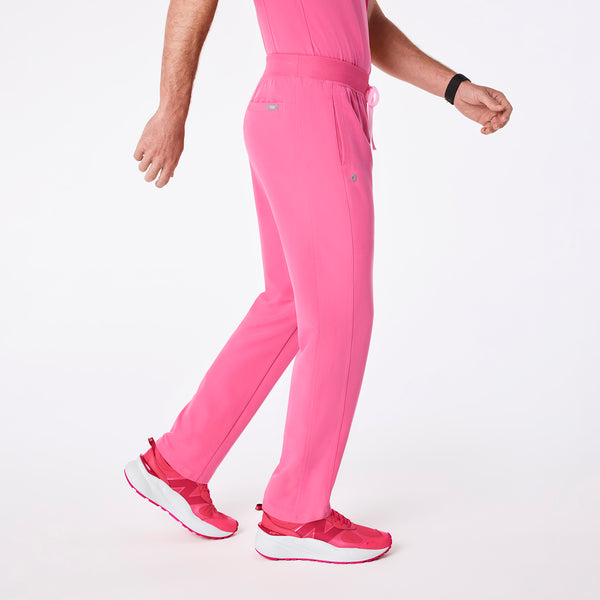 Men's F'ing Pink Roca Straight-Leg - Short Scrub Pant