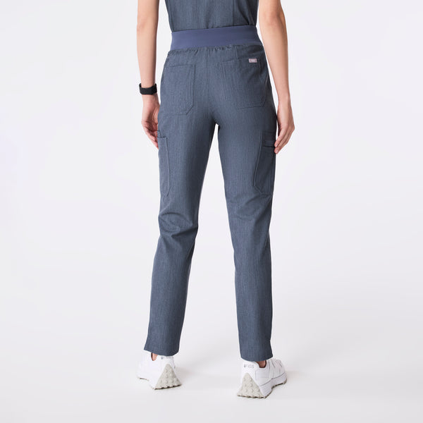 Women's Heather Denim Yola High-Rise Slim  - Petite  Scrub Pant™