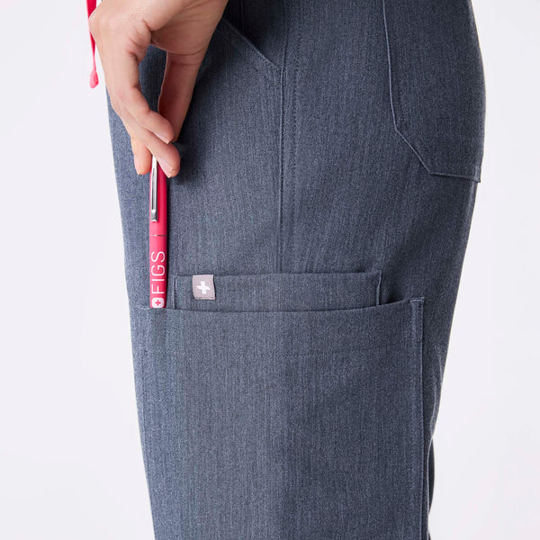 Women's Heather Denim Yola High-Rise Slim  -  Scrub Pant™