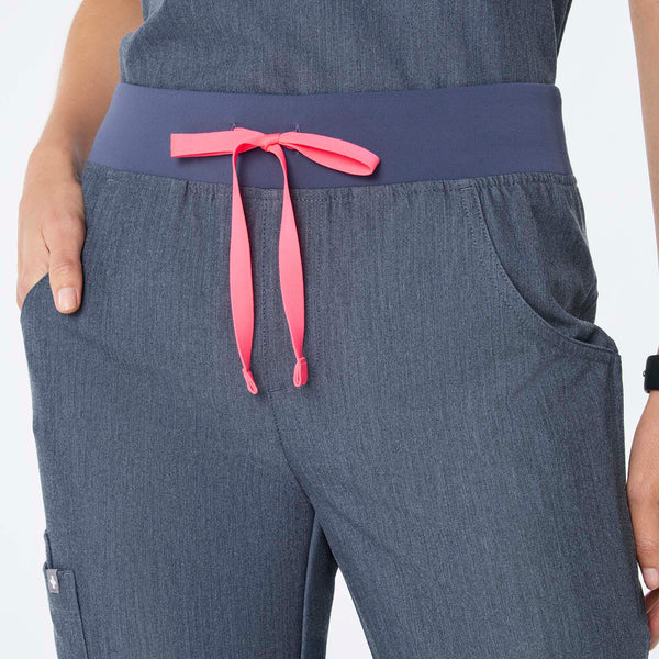 Women's Heather Denim Zamora High-Rise - Petite Jogger Scrub Pant™