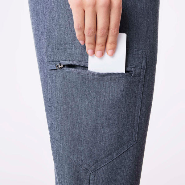 Women's Heather Denim Zamora - Petite Jogger Scrub Pant™