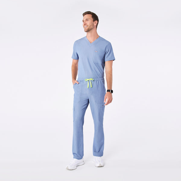 Men's Heather Indigo Cairo - Short Straight-Leg Scrub Pant™