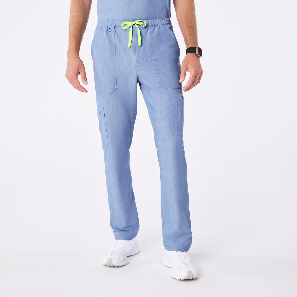 Men's Heather Indigo Cairo - Short Straight-Leg Scrub Pant™