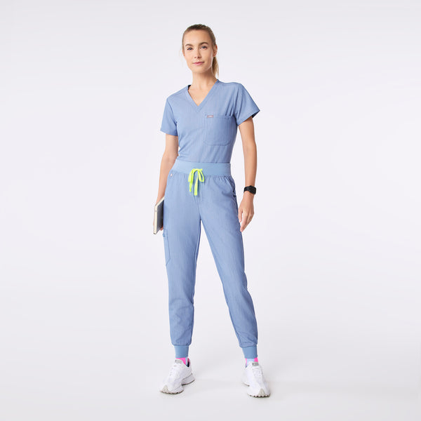 Women's Heather Indigo Zamora High-Rise - Jogger Scrub Pant™