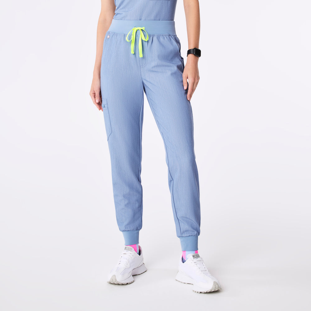 Women's Heather Indigo Zamora High-Rise - Jogger Scrub Pant™