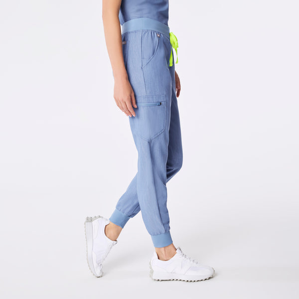 Women's Heather Indigo Zamora - Petite Jogger Scrub Pant™