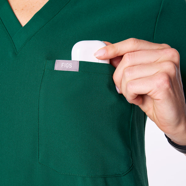Women's Hunter Green Catarina -  Scrub Top™