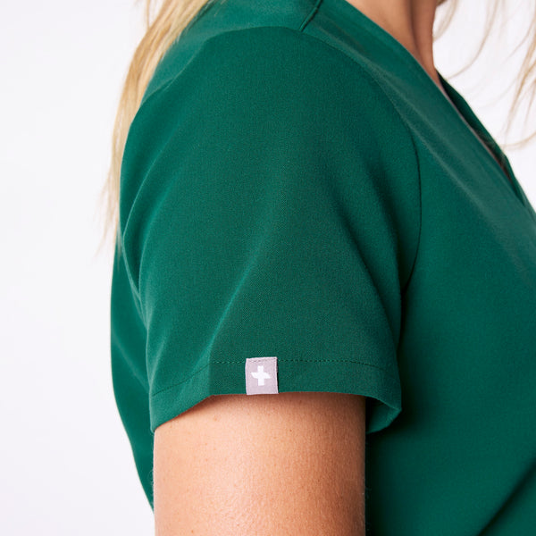 Women's Hunter Green Catarina -  Scrub Top™