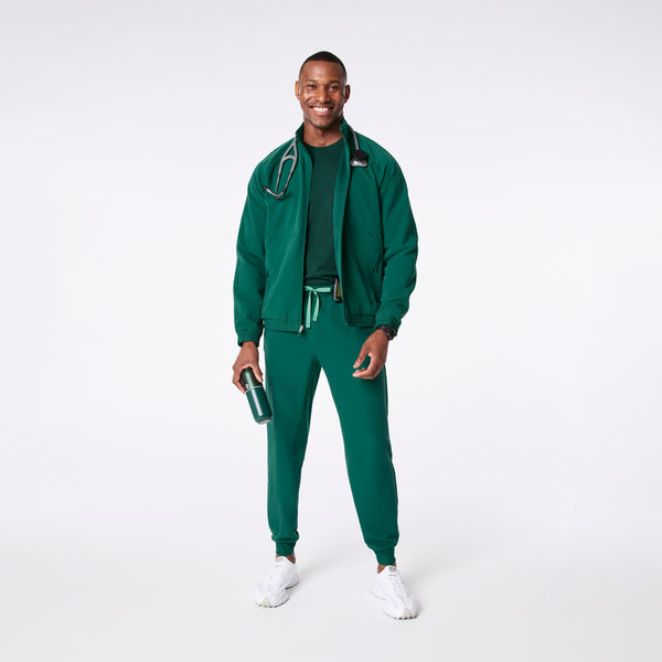 Men's Hunter Green Cobaki -  Scrub Jacket
