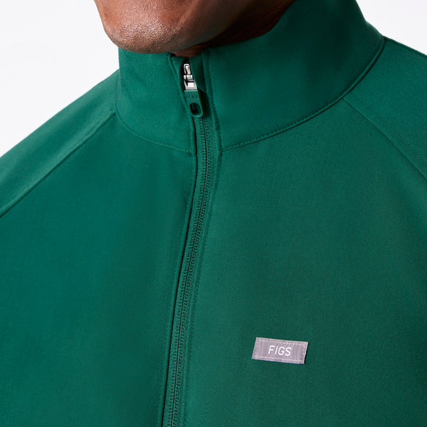 Men's Hunter Green Cobaki -  Scrub Jacket