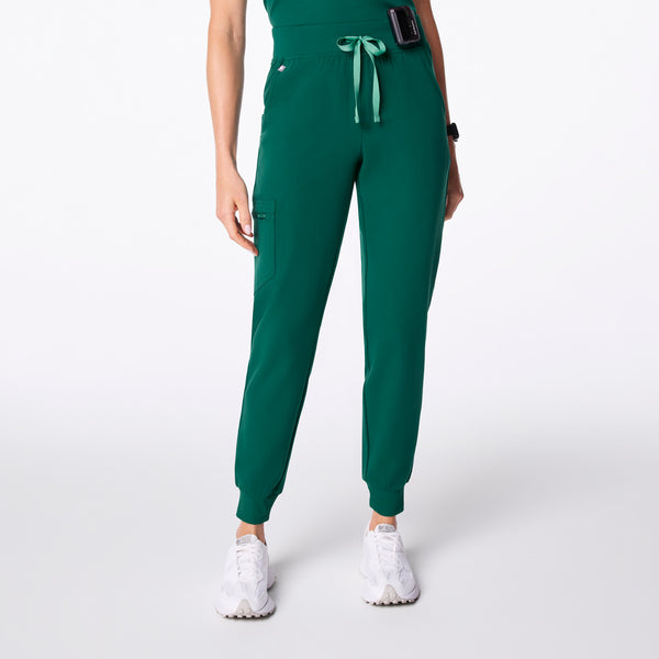 Women's Hunter Green Zamora High-Rise - Jogger Scrub Pant™