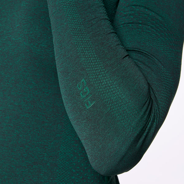 Women's Hunter Green Salta Seamless - Long-Sleeve Underscrub