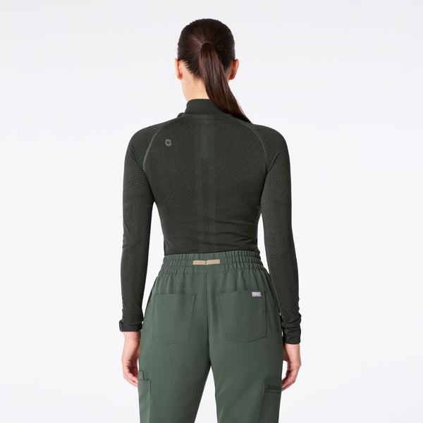 Women's Moss Salta Seamless ¼ Zip - Long-Sleeve Underscrub