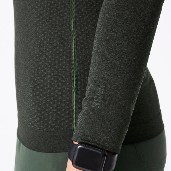 Women's Moss Salta Seamless ¼ Zip - Long-Sleeve Underscrub