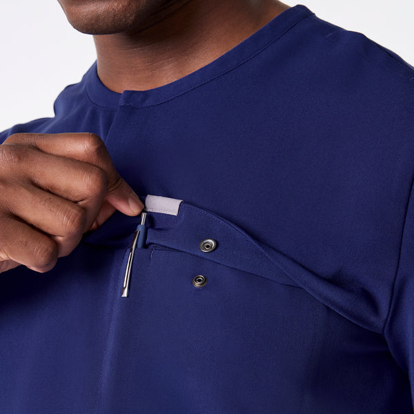 Men's Sapphire Corfield - Henley Scrub Top
