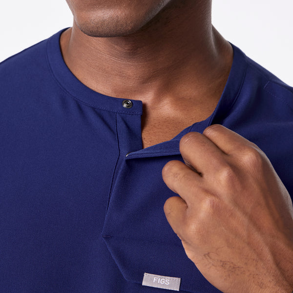 Men's Sapphire Corfield - Henley Scrub Top