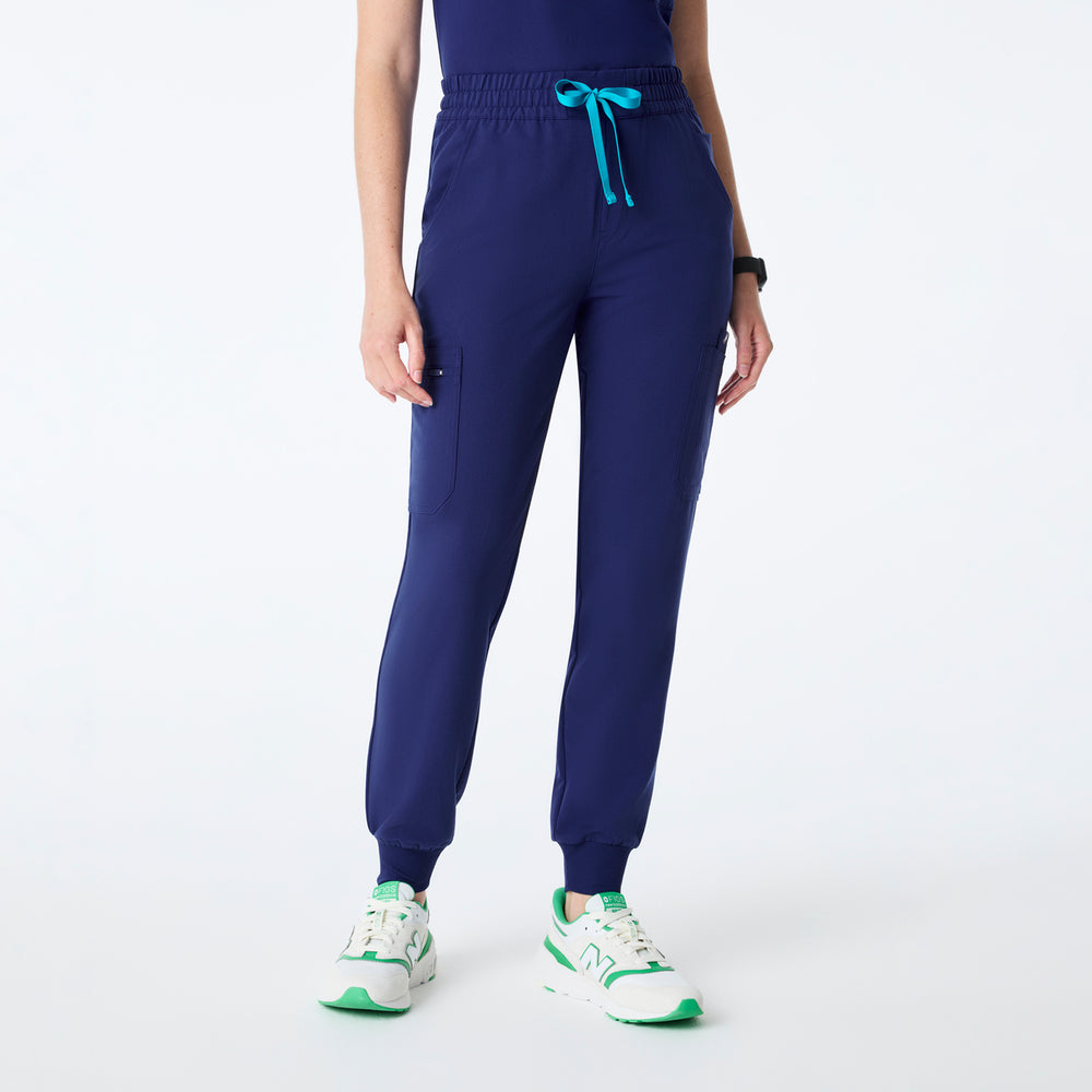 women's Sapphire High Waisted Uman Relaxed - Jogger Scrub Pant