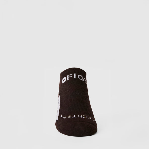 Unisex Black FIGS | ArchTek® - Ankle Socks
