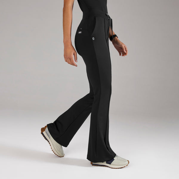 Women's Black Evanston High-Rise FORMx Skinny Flare - Scrub Pant™
