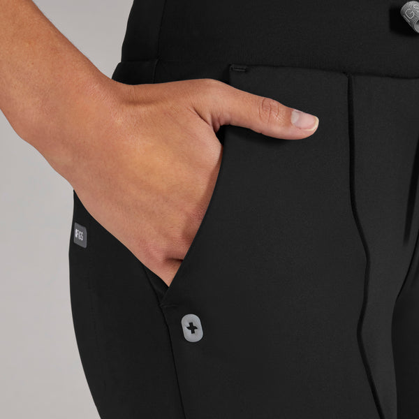 Women's Black Evanston High-Rise FORMx Skinny Flare - Tall Scrub Pant™