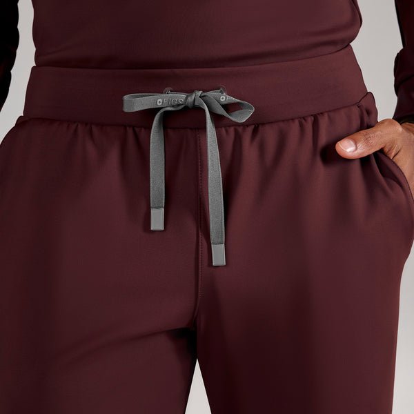 Men's Burgundy Pierre FORMx Slim Tapered - Short Scrub Pant™