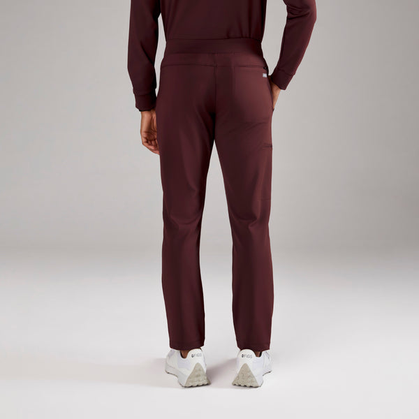 Men's Burgundy Pierre FORMx Slim Tapered - Scrub Pant™