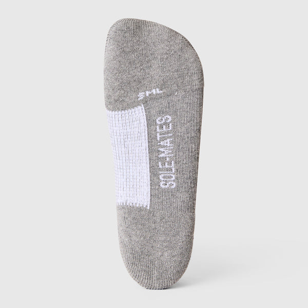 Unisex Grey FIGS | ArchTek® - Ankle Socks