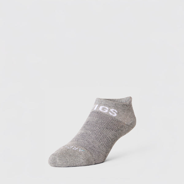 Unisex Grey FIGS | ArchTek® - Ankle Socks