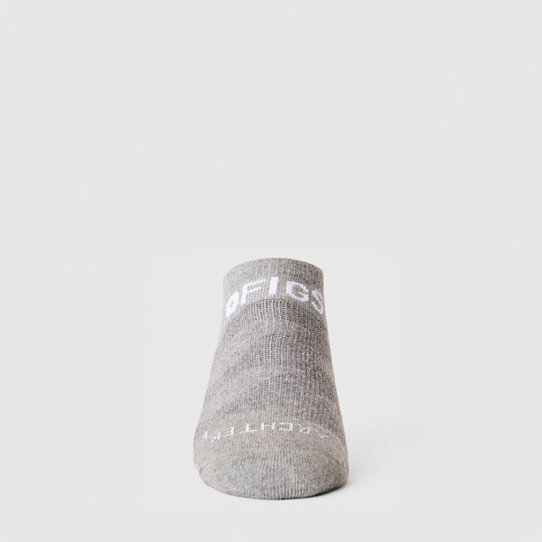 Unisex Grey FIGS | ArchTek® - Ankle Socks